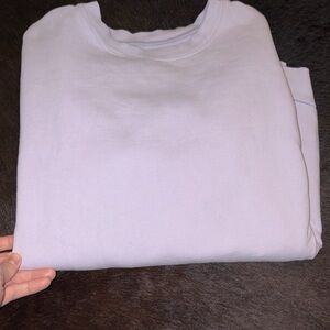 White Crewneck Sweatshirt